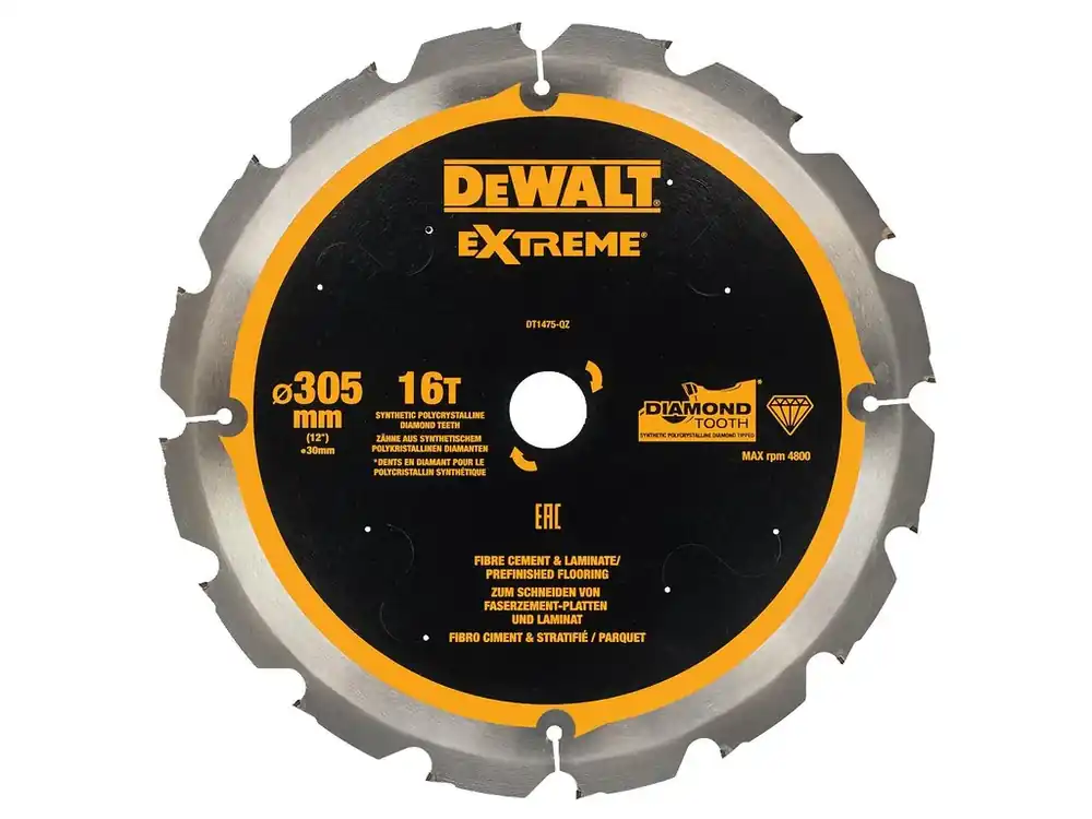 Akce Pilový kotouč na cementovláknité desky 305 x 30 DeWALT DT1475