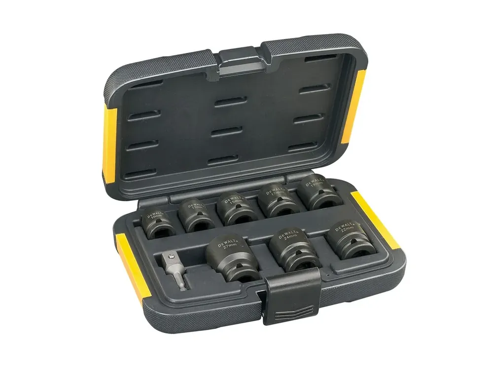 Nízká Cena Sada hlavic pro rázový utahovák 9 dílů DT7507 DeWALT