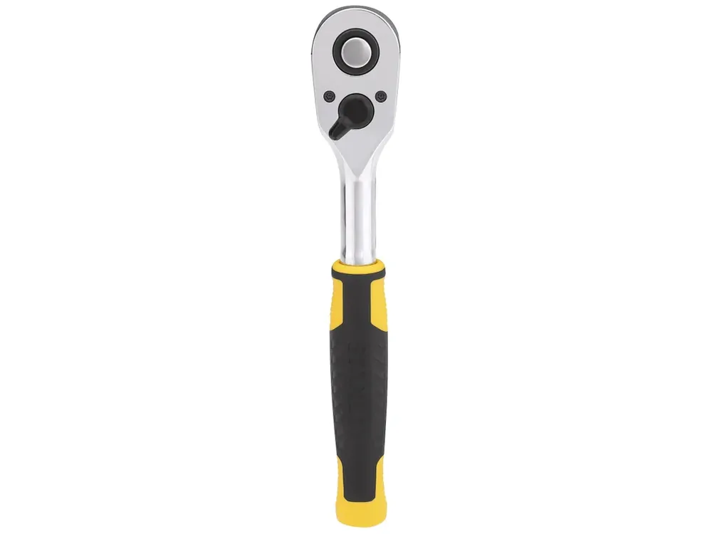 Ráčna 3/8" s bimateriální rukojetí 72 zubů STANLEY STMT82664-0 Zlevněný
