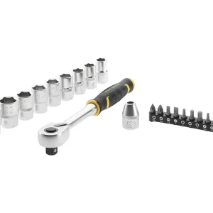 Akce Sada 1/2" ráčny s 12hrannými hlavicemi a bity FatMax STANLEY FMMT82681-0
