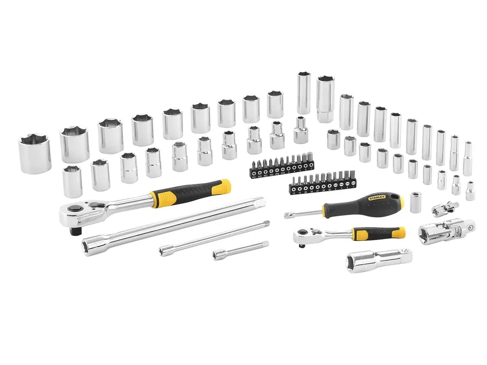 Top Prodej Sada 1/4" a 1/2" hlavic 72dílná STANLEY STMT82831-1