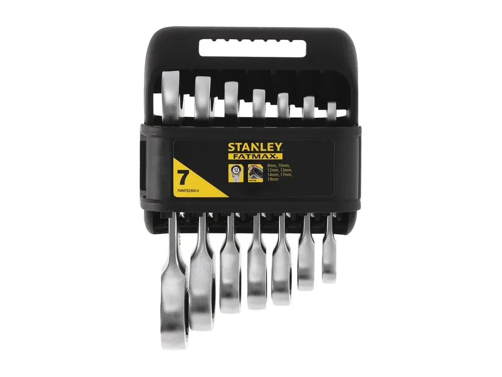 Aktuální Sada krátkých ráčnových klíčů 7dílná FatMax STANLEY FMMT82900-0