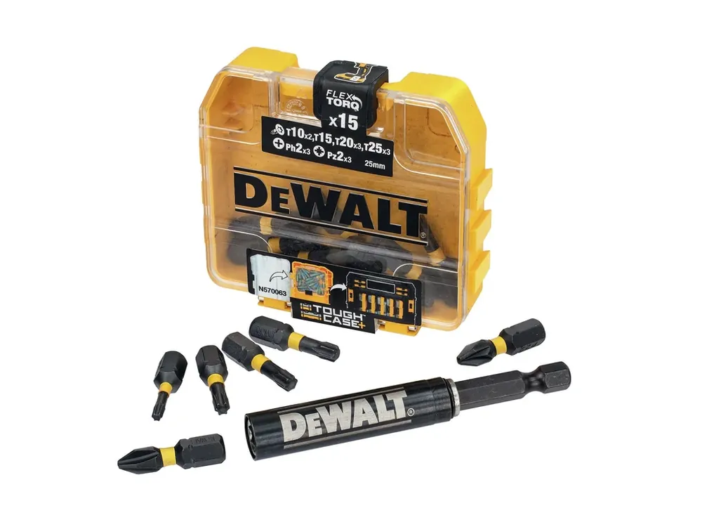 Autentický Sada šroubovacích bitů FLEXTORQ 16dílná DT70577T DeWALT