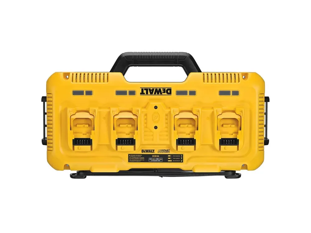 Vysoce Kvalitní Nabíječka se 4 porty 10,8-54 V FLEXVOLT DCB104 DeWALT