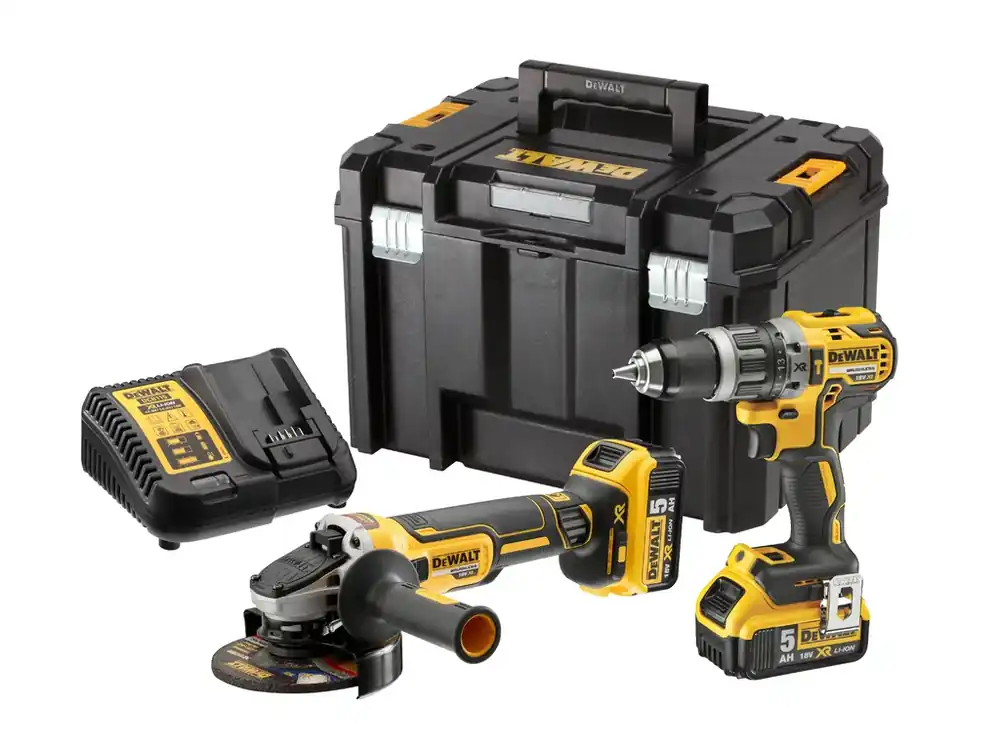 Akční Nabídka Aku kombinovaná sada 18V 2x 5,0Ah DCK2080P2T DeWALT