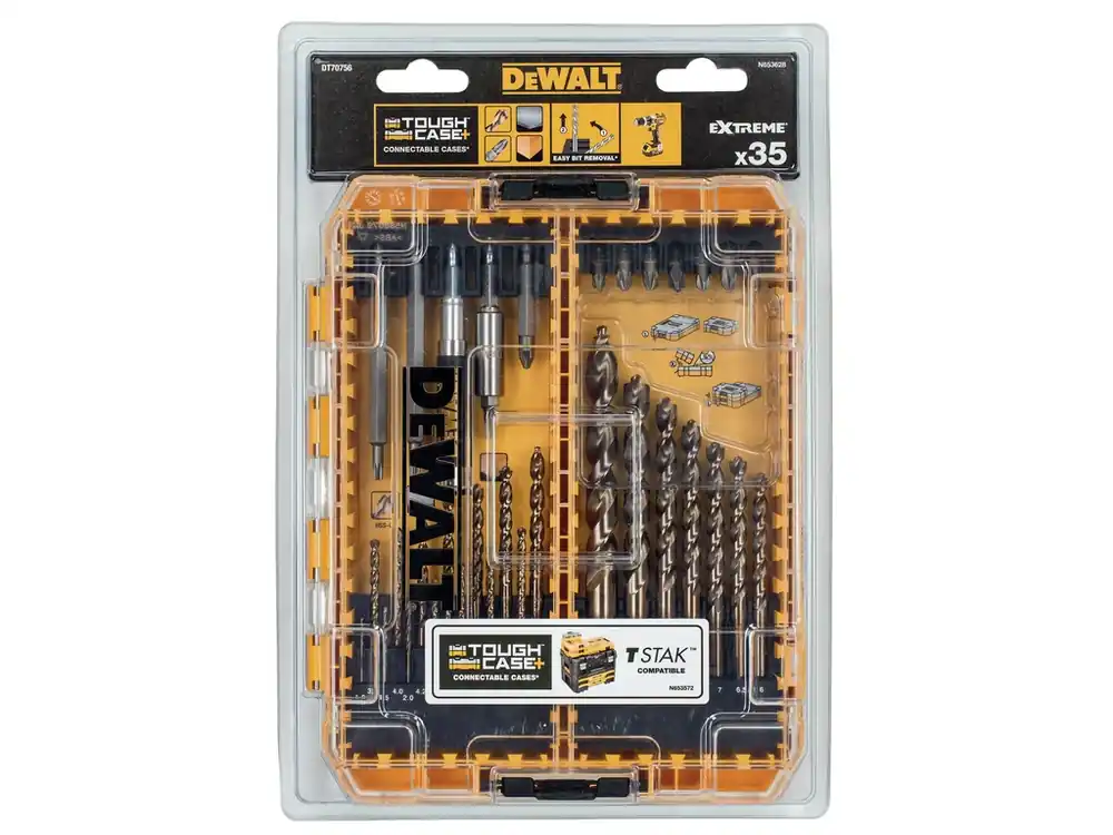 Přímo Od Výrobce Sada vrtáků do kovu 35dílná EXTREME2 DeWALT DT70756
