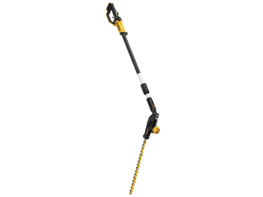 Cenový Hit Aku nůžky na živé ploty s dlouhou rukojetí 18V 5,0 Ah Li-Ion DCMPH566P1 DeWALT