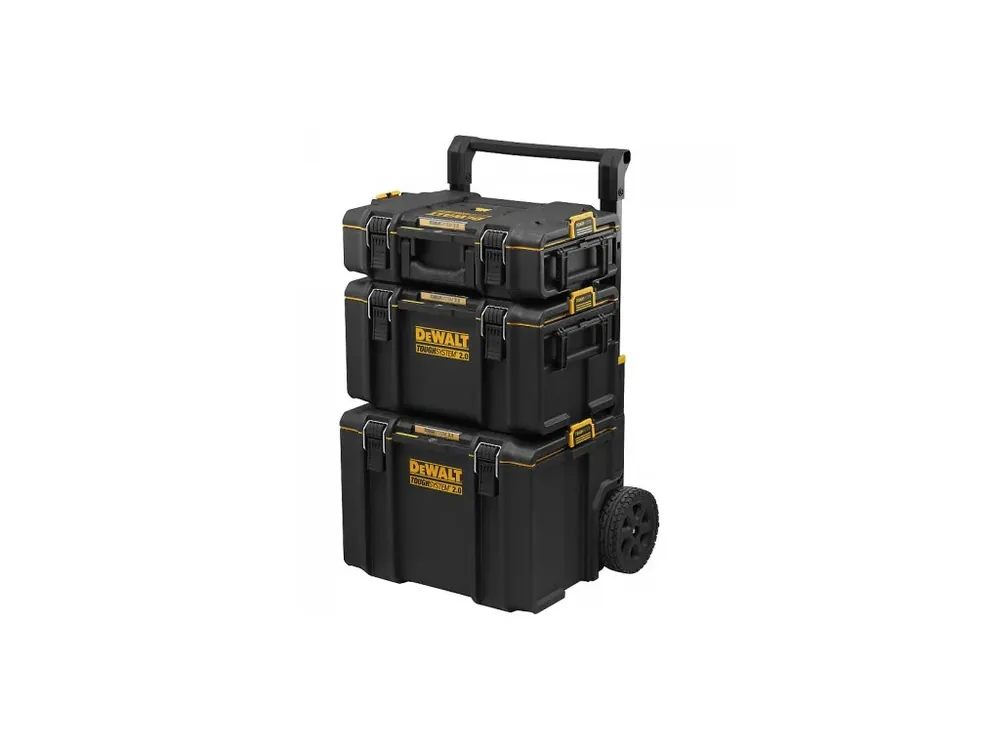 Nejlepší Cena Set kufrů DS450 + DS300 + DS166 Tough System Dewalt DWST83402-1