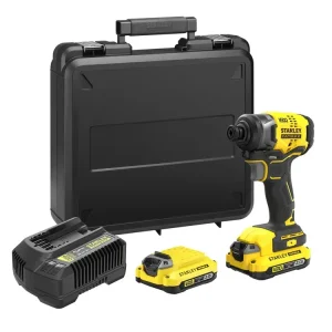 Aku rázový utahovák 1/4" 18V 2,0 Li-Ion SFMCF810D2K Stanley FATMAX V20 Přímo Od Výrobce