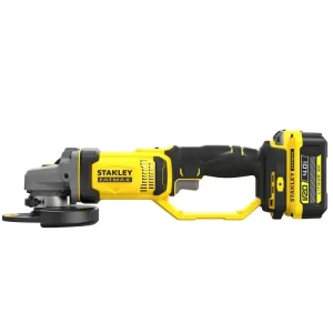 Aku bruska úhlová 125mm 18V SFMCG400B Stanley FATMAX V20( bez aku a nabíječky) Nejlepší Cena