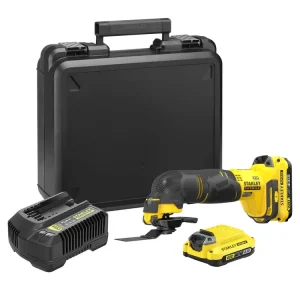Vrácení Zdarma Aku oscilační multibruska 18V 2,0Ah Li-Ion SFMCE500D2K Stanley FATMAX V20