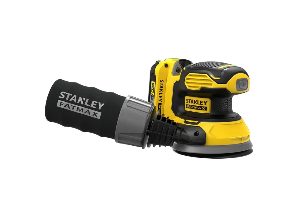 Sleva Aku excentrická bruska 18V SFMCW220D1S Stanley FATMAX V20