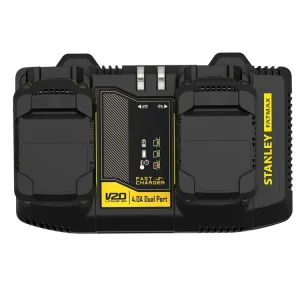 Objednat Nyní Nabíječka pro zásuvné baterie 18V 2x 4A SFMCB24 Stanley FATMAX V20