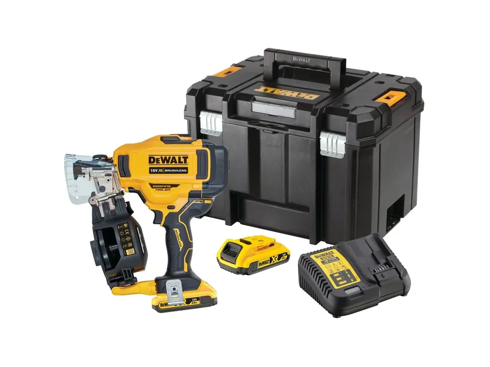 Aku hřebíkovačka pro pokrývače 45 mm 18V 2,0Ah Li-Ion DCN45RND2 DeWALT Nejlepší Volba