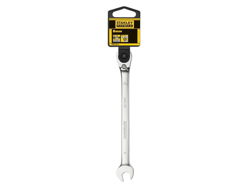 Bezpečná Platba Klíč očkoplochý ráčnový s páčkou 8mm STANLEY FatMax FMMT13081-0