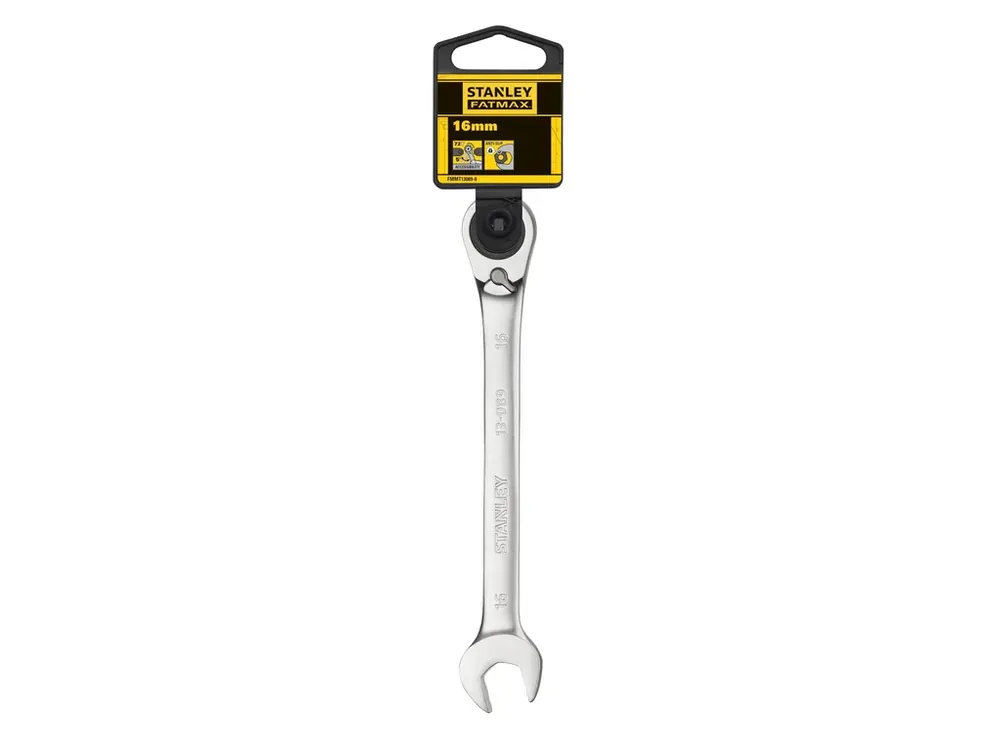 Klíč očkoplochý ráčnový s páčkou 16mm STANLEY FatMax FMMT13089-0 Oblíbený