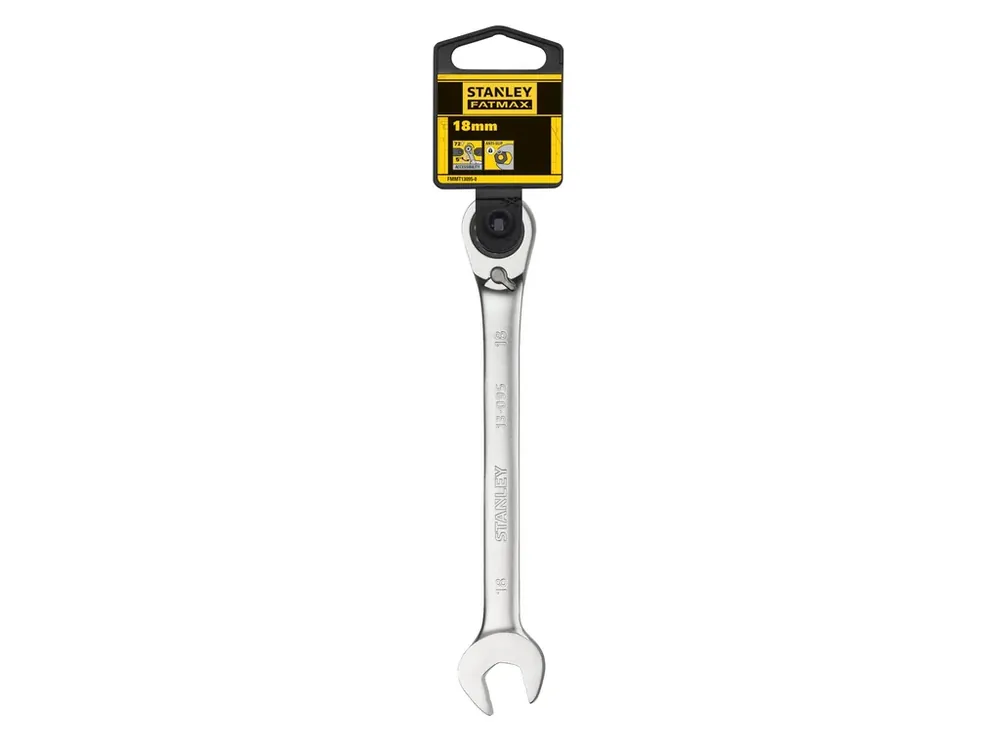 Klíč očkoplochý ráčnový s páčkou 18mm STANLEY FatMax FMMT13095-0 Výprodej