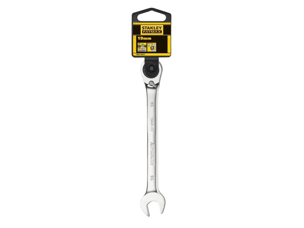 Akční Nabídka Klíč očkoplochý ráčnový s páčkou 19mm STANLEY FatMax FMMT13096-0