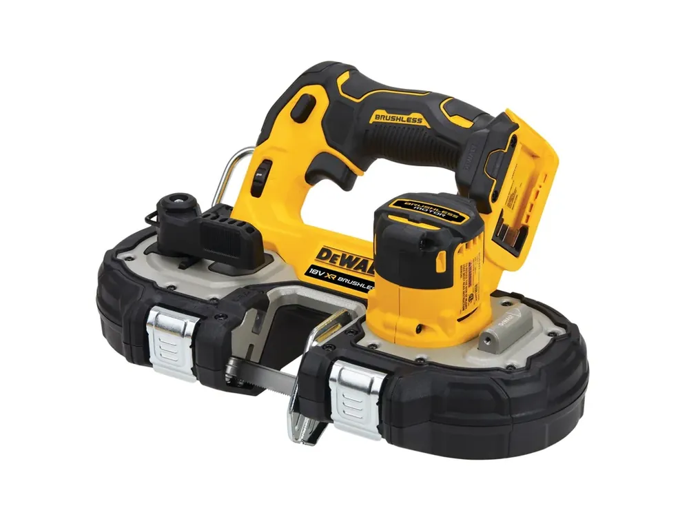 Cenově Výhodný Aku pásová pila 18V DCS377NT DeWALT (bez aku a nabíječky)