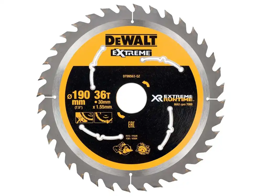Pilový kotouč 190x1,55 x30mm, 36 zubů DT99563 DeWALT Bezpečná Platba