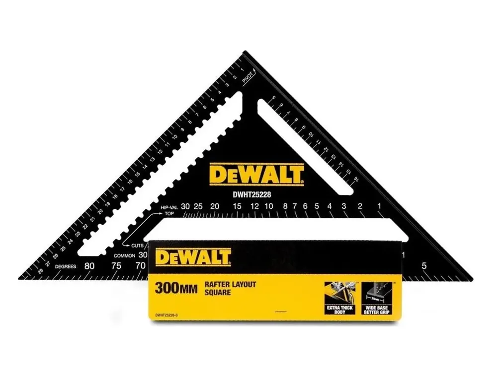 Tesařský úhelník Speed Square 300 mm DEWALT DWHT25228-0 Novinka