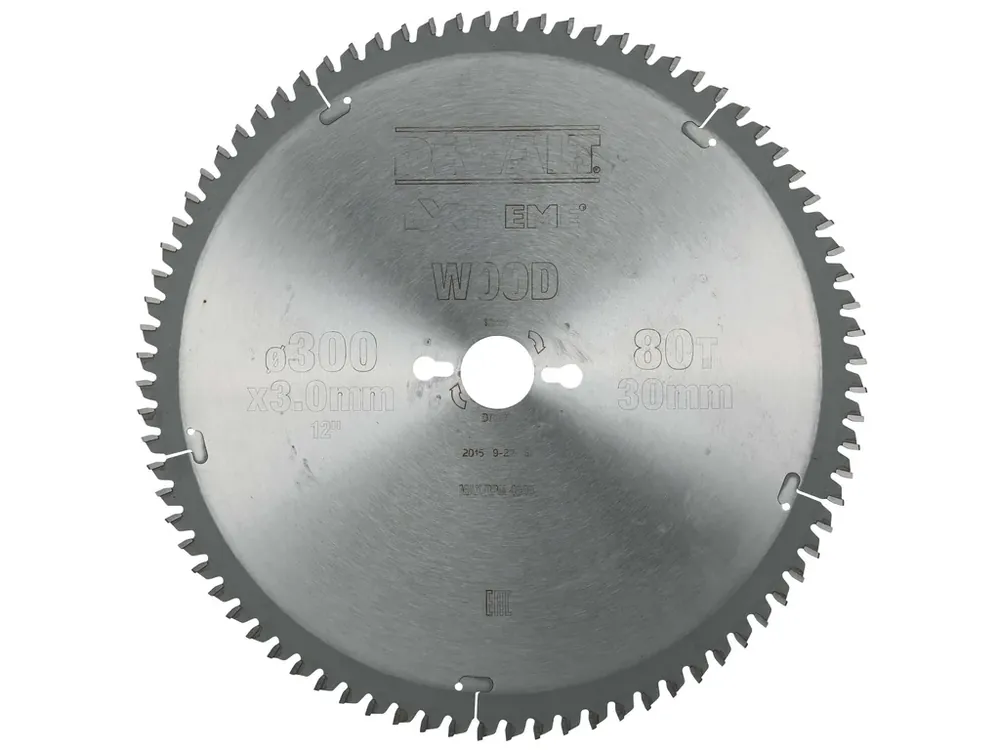 Speciální Cena Pilový kotouč 300x2,2x30mm, 80 zubů DT4281 DeWALT