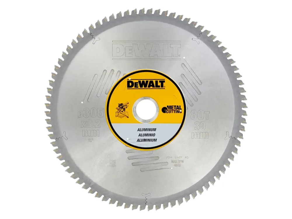 Autentický Pilový kotouč 305x2,5x30mm, 80 zubů DT1916 DeWALT