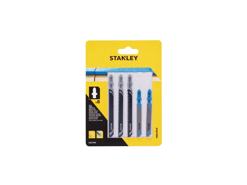 Levný Sada pilových plátků na dřevo a kov 5dílná STANLEY STA27030