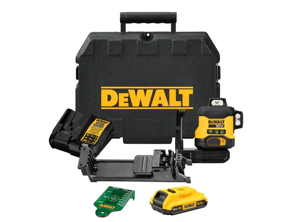 Aku Linkový laser 3 x 360° 18V 2,0Ah Li-Ion zelený DeWALT DCLE34031D1 Bezpečná Platba