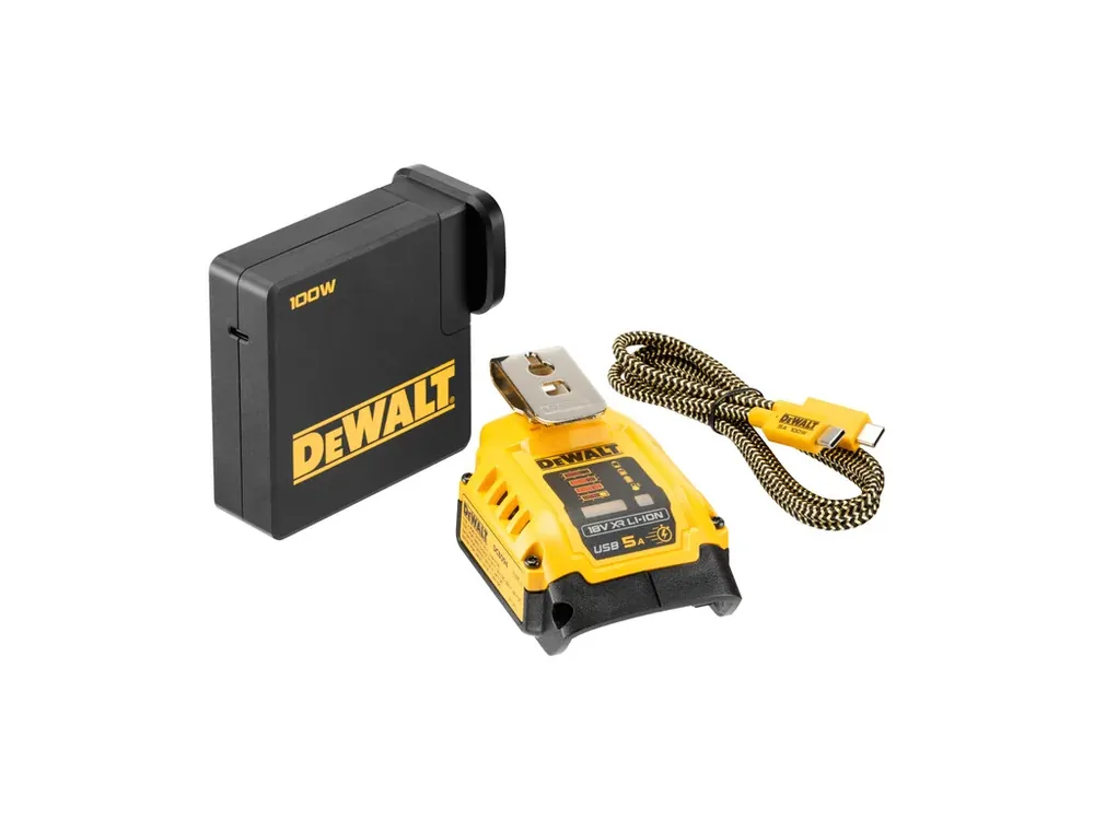 Nabíjecí USB adaptér pro baterie XR 18V FLEXVOLT DCB094K DeWALT Akční Nabídka