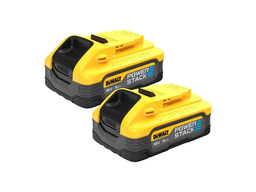 Akumulátor 18V XR POWERSTACK 2x 5,0Ah zásuvný DCBP518H2 DeWALT Nejprodávanější