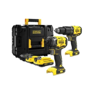 Aku kombinovaná sada 18V 2x 2,0Ah SFMCK461D2T Stanley FATMAX V20 Cenově Výhodný