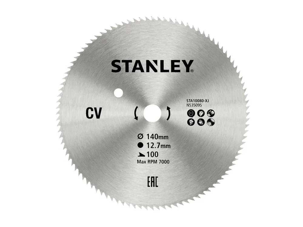 Sleva Pilový kotouč 140x12,7mm, 100 zubů STA10080 STANLEY