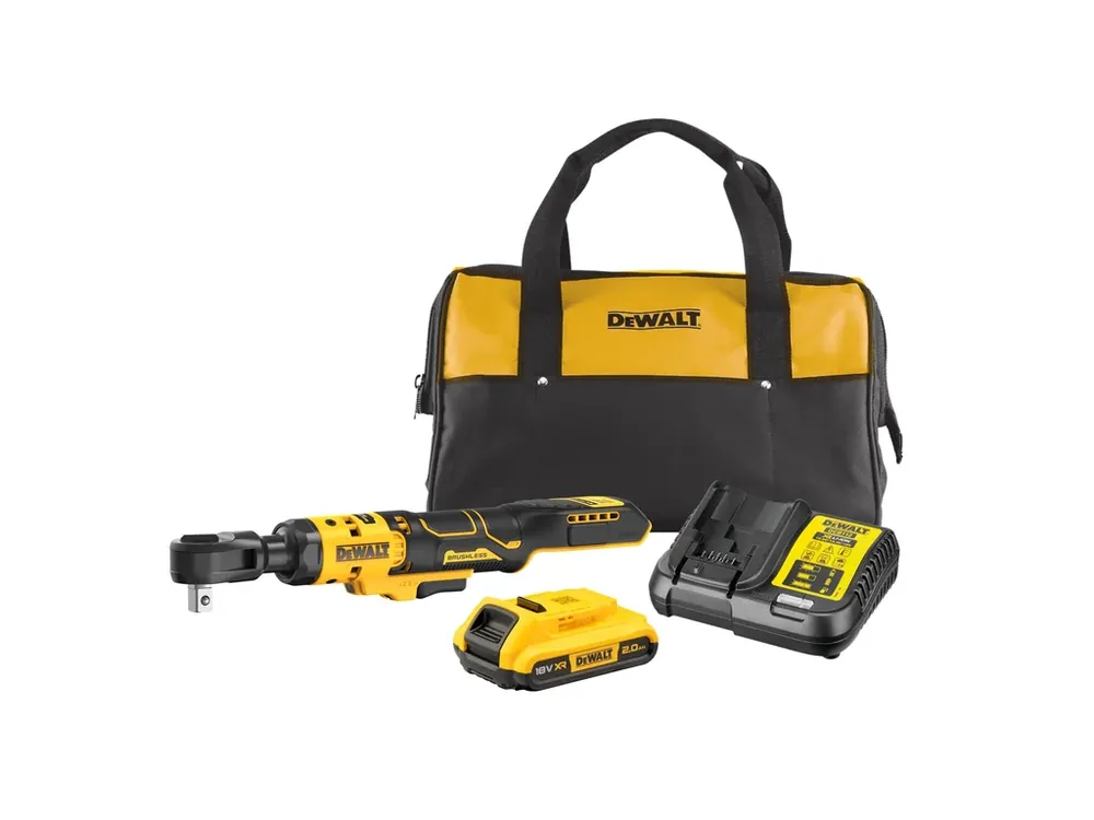 Akční Nabídka Aku bezuhlíková ráčna 18V 2,0Ah Li-Ion 1/2" DCF512D1 DeWALT