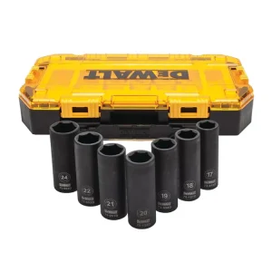 Akce Sada 1/2" prodloužených hlavic 7dílná DEWALT DWMT74737-0