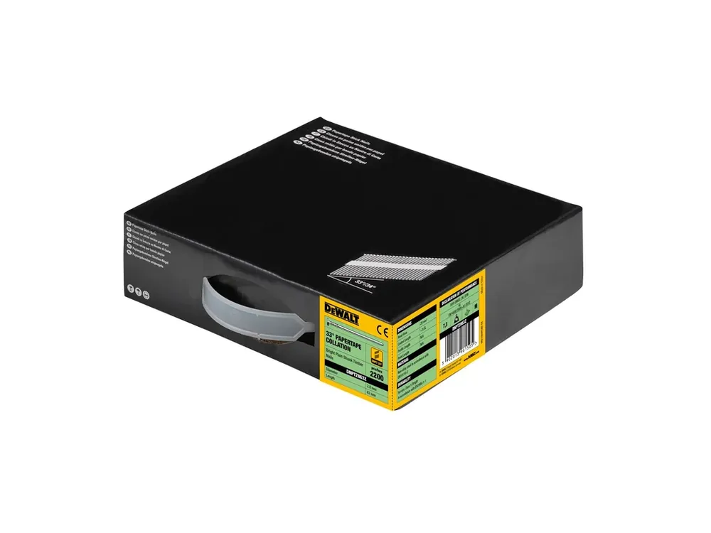 Hřebíky 2,80 x 63 hladké galvanizované 2200 ks DNPT2863G12Z DeWALT Novinka