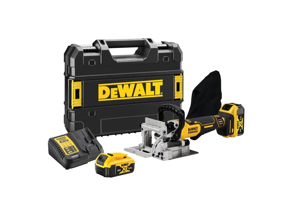 Aku lamelovací frézka 18V 5,0 Ah Li-Ion DCW682P2 DeWALT Objednat Nyní