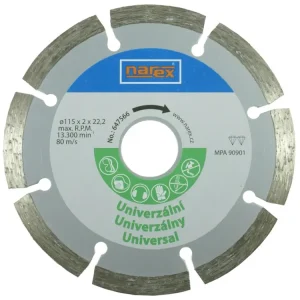 Dia 115 Universal - Diamantový řezný kotouč - universal sintrovaný Sezónní Sleva