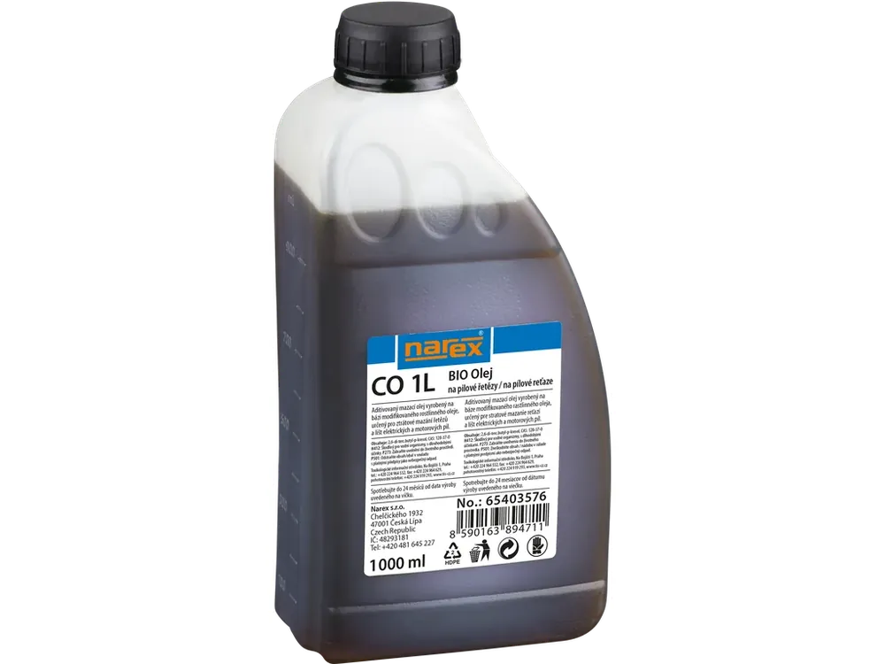 Oblíbený CO 1L - Olej na mazání řetězu