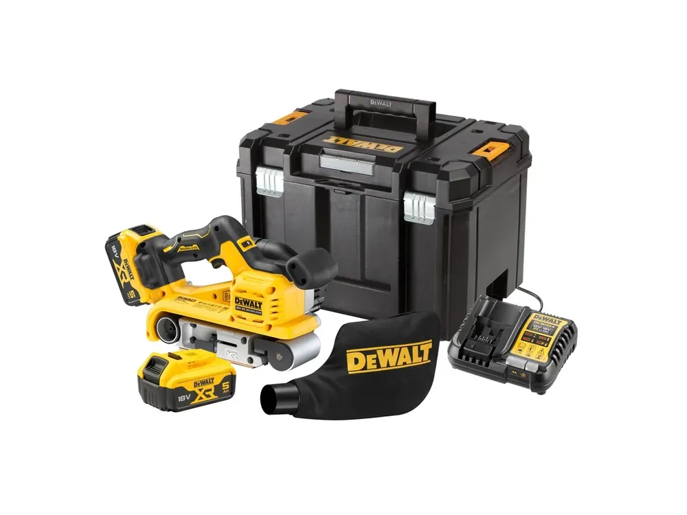 Aku pásová bruska 18V 5,0 Ah Li-Ion DCW220P2 DeWALT Cenově Výhodný