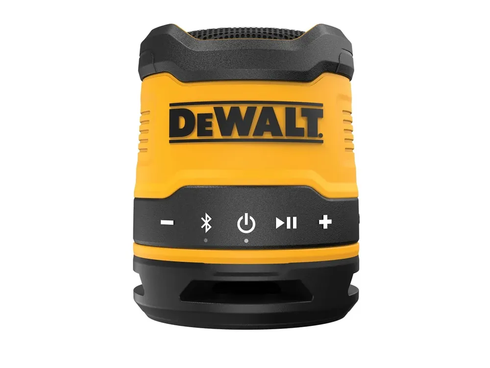 Víkendová Akce Nabíjecí reproduktor bluetooth USB-C 3,7 V DCR009 DeWALT