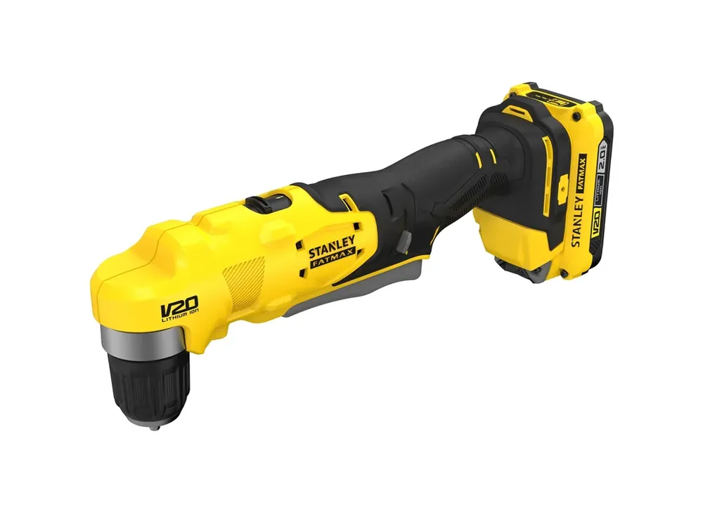 Časově Omezené Aku vrtačka pravoúhlá 18V 2,0Ah Li-Ion SFMCD750D2K Stanley FATMAX V20