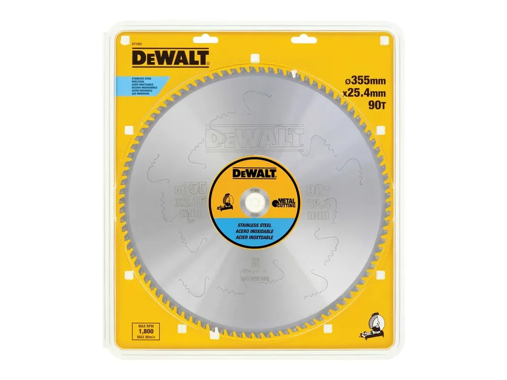 Poslední Šance Pilový kotouč 355x1,75x25,4 mm, 90 zubů DT1922 DeWALT