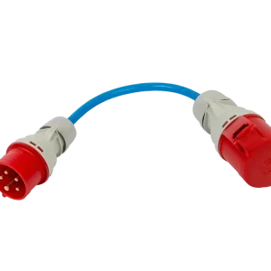 Cenový Hit Adaptér Gemini flex 22kW na CEE (červený malý 5 PIN konektor) 16A pro go-e Charger