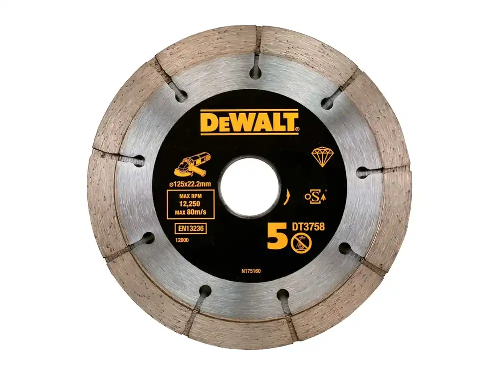 Dia kotouč pro drážkovací frézy 125 x 22,2 mm DeWALT DT3758 Hit Sezóny