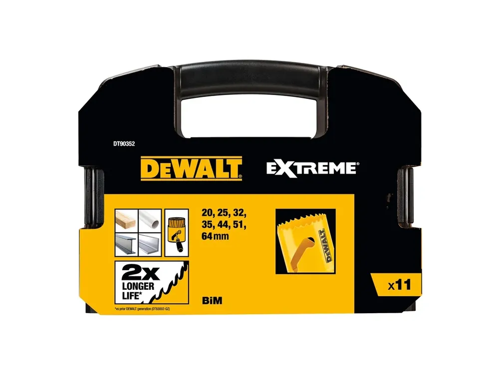 Akční Nabídka Sada korunek pro elektrikáře BiM 11dílů DT90352 DeWALT