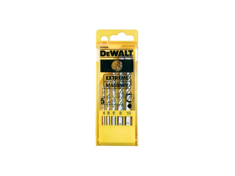 Rychlé Dodání Sada vrtáků do zdiva 5dílná EXTREME DeWALT DT6956