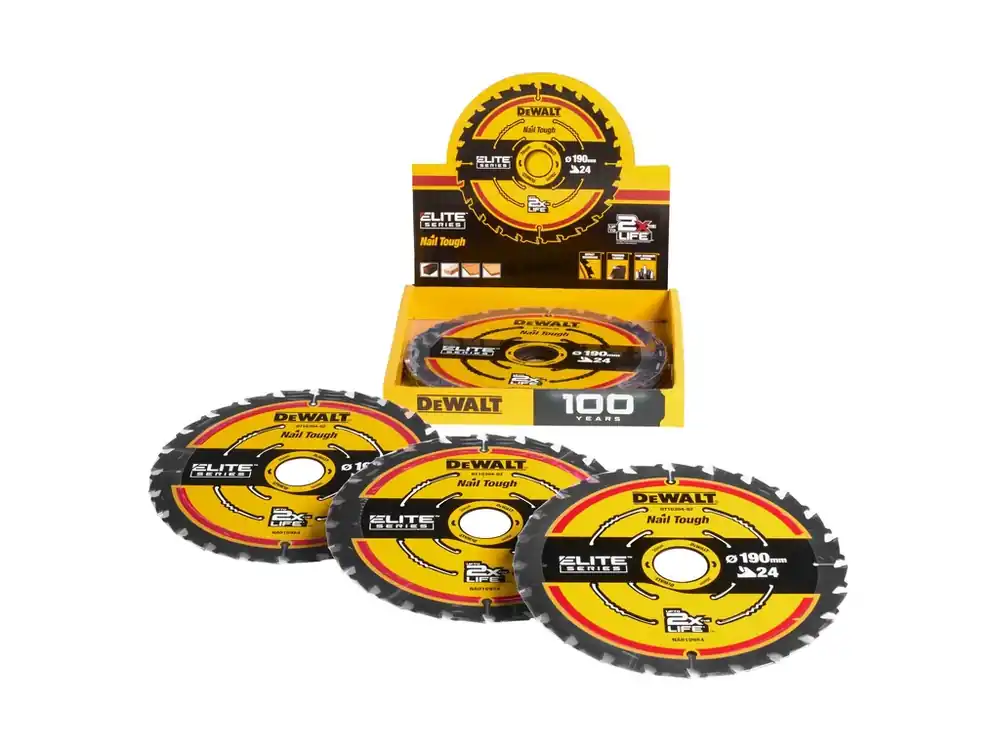 Sezónní Sleva Pilový kotouč ELITE 190x24mm, 24 zubů DT10402 DeWALT