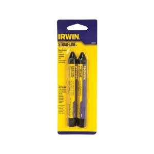 Víkendová Akce Černý voskový popisovač, 2 ks v blistru IRWIN 666042