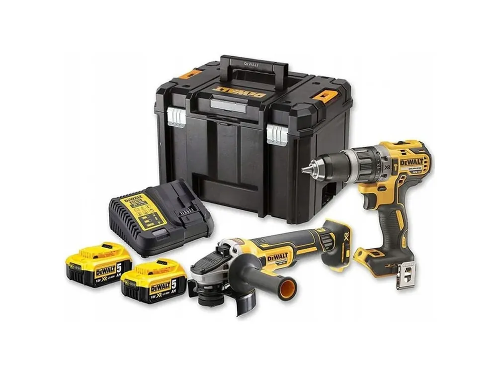 Objednat Nyní Aku kombinovaná sada 18V 2x 5,0Ah DCK2020P2T DeWALT